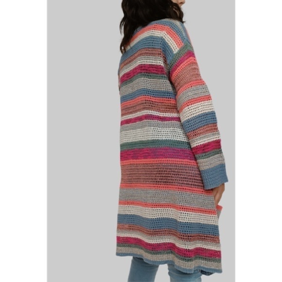 ZADIG & Voltaire Celia Ho Midi Open Front Cardigan size M - Picture 5 of 13